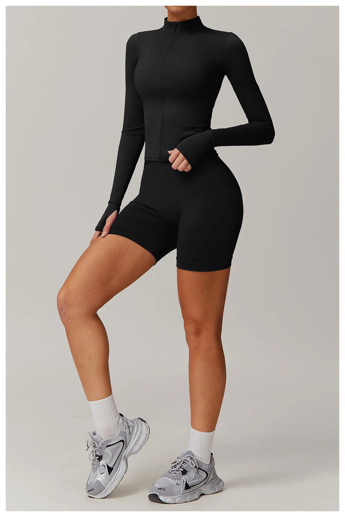Women's Slim Fit Yoga & Fitness Jacket