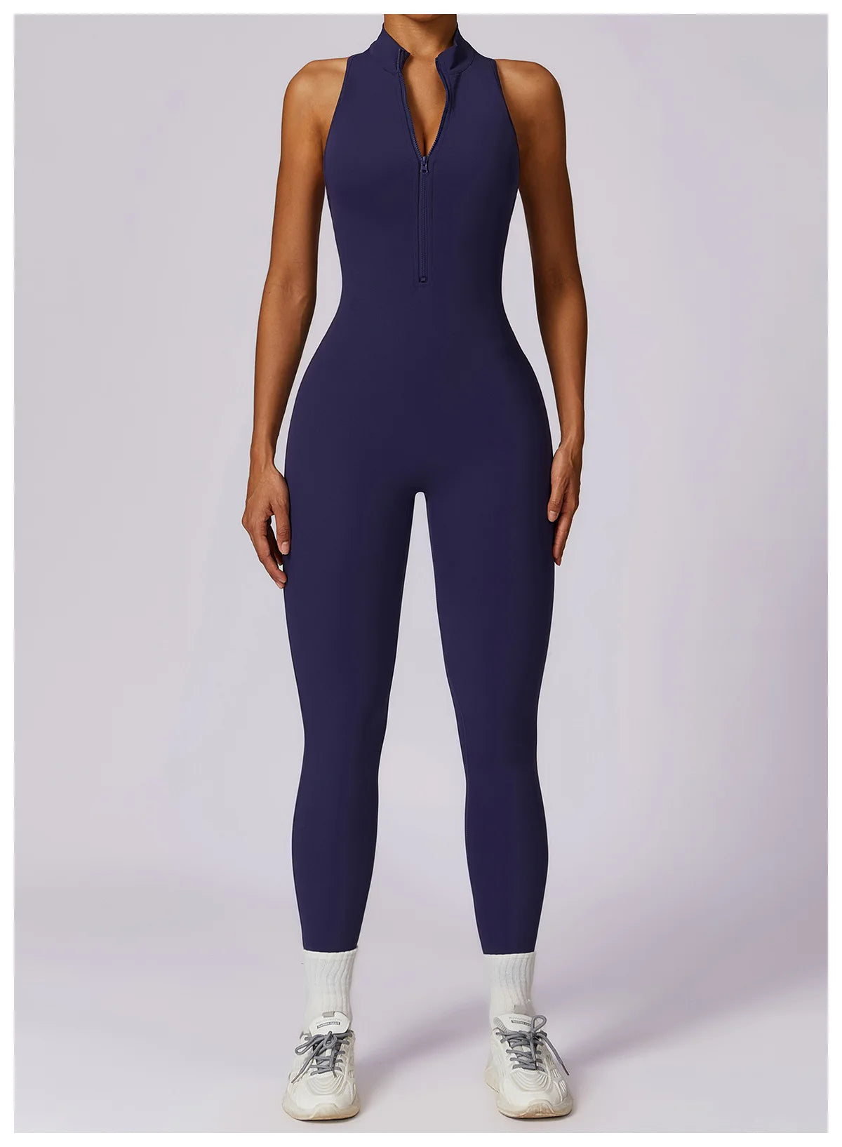 Pump N Fit β V-Back One-Piece Sports Jumpsuit