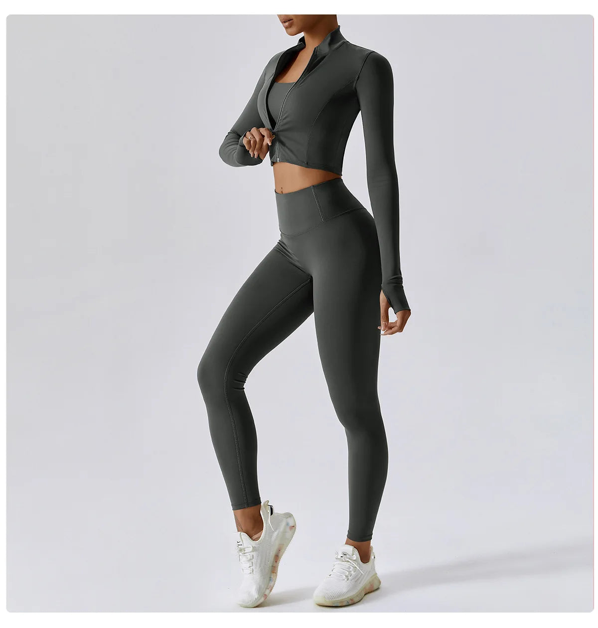 Pump N Fit β 3PCS Women's Yoga & Fitness Set