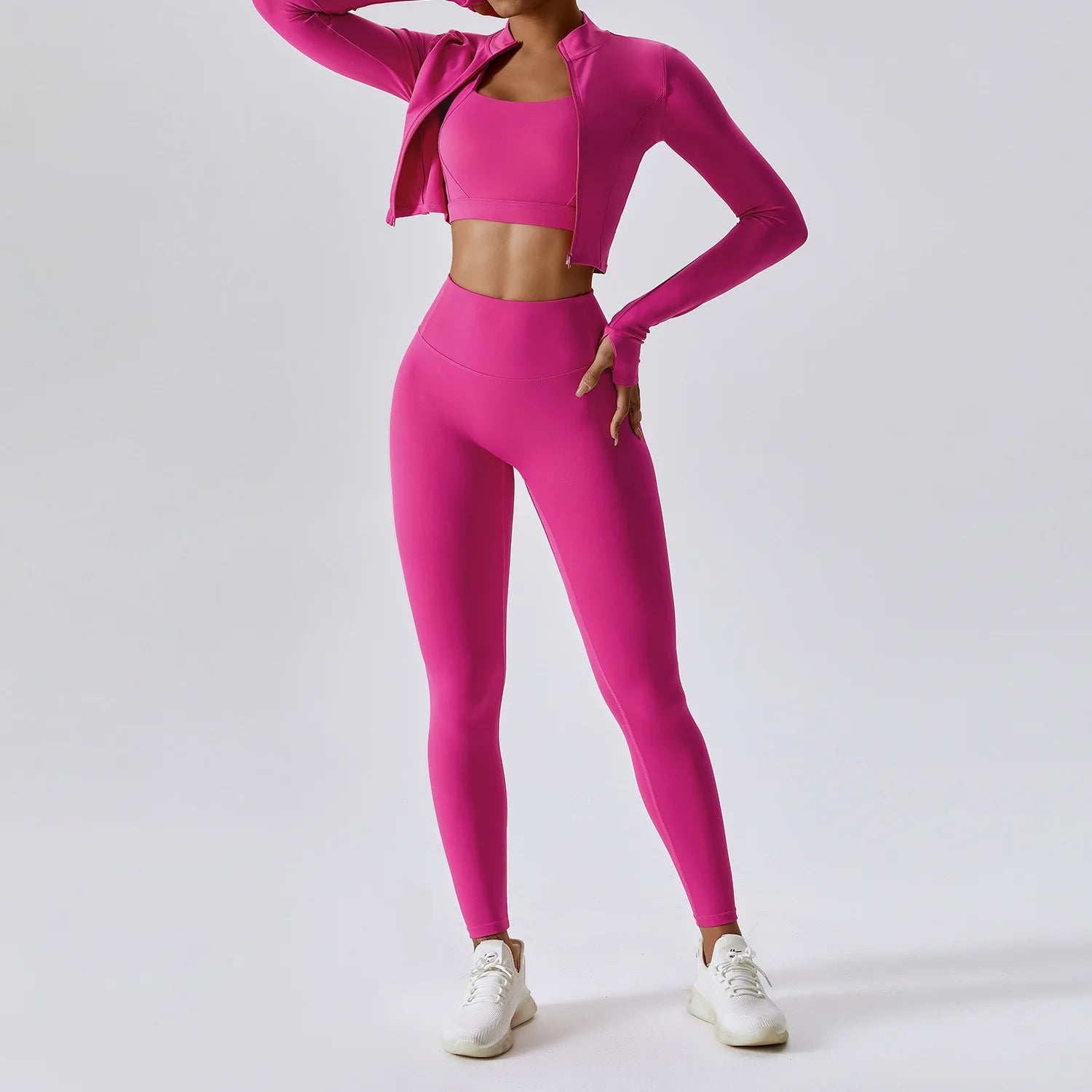 Pump N Fit β 3PCS Women's Yoga & Fitness Set