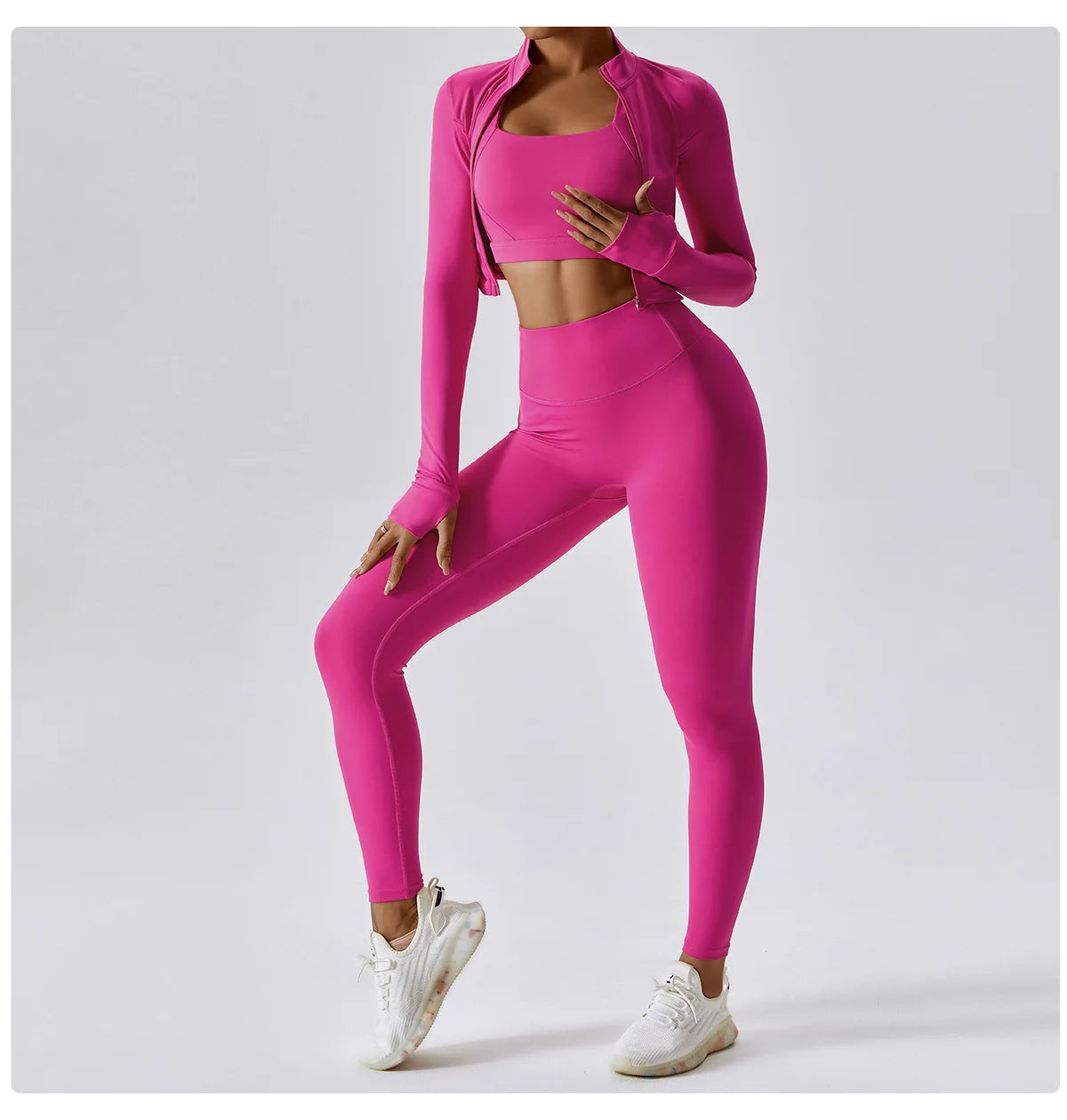 Pump N Fit β 3PCS Women's Yoga & Fitness Set