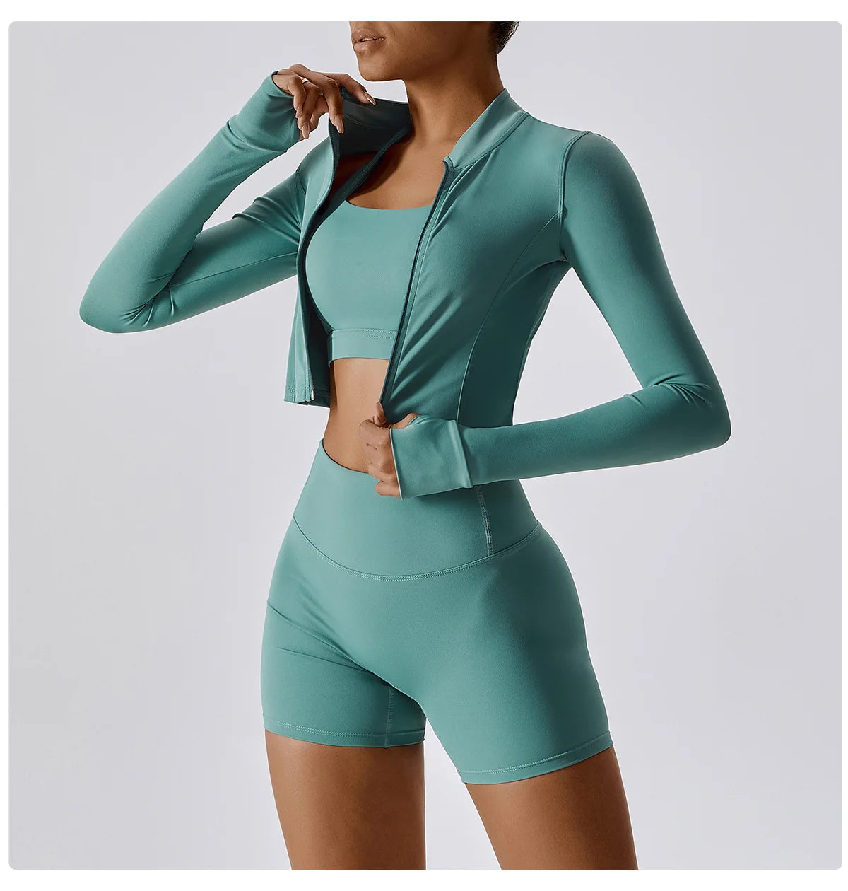 Pump N Fit β 3PCS Women's Yoga & Fitness Set