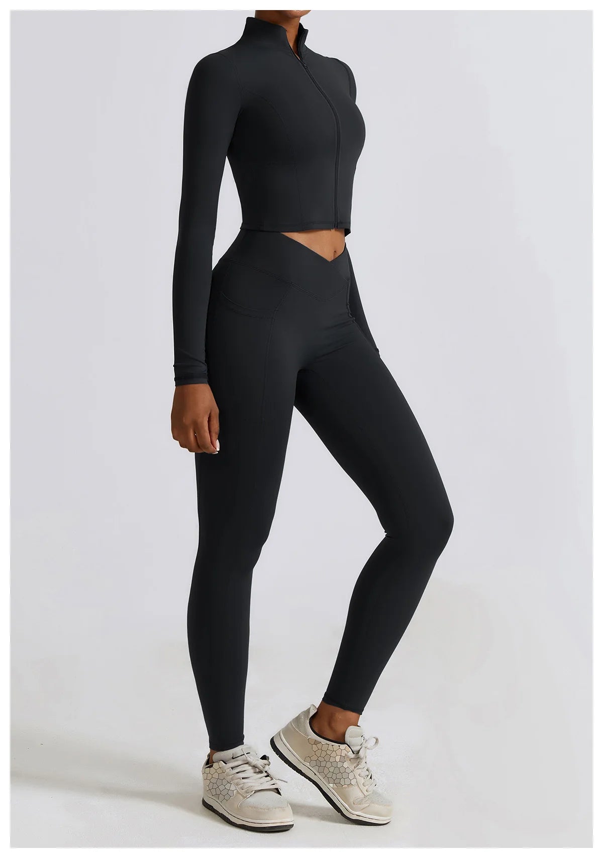 Pump N Fit Women's Full Zip-Up Yoga Jacket