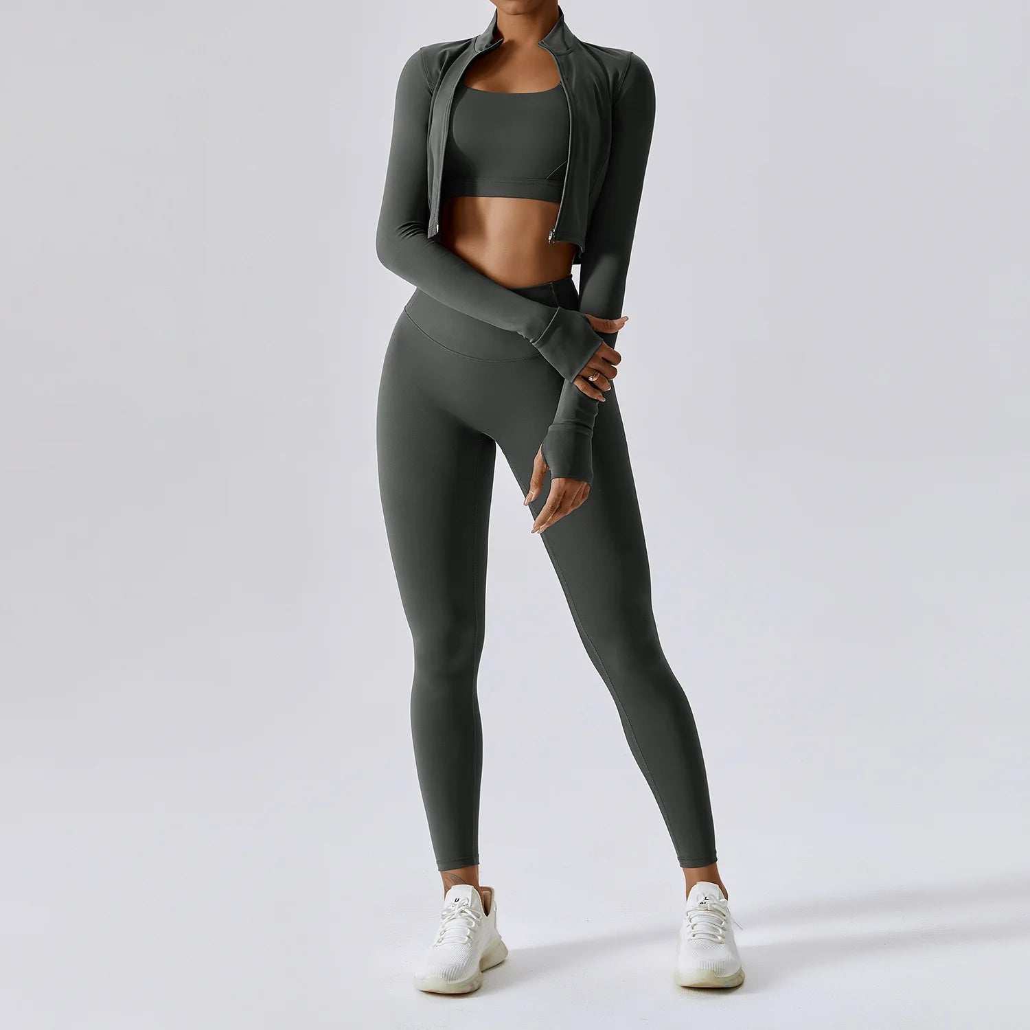 Pump N Fit β 3PCS Women's Yoga & Fitness Set