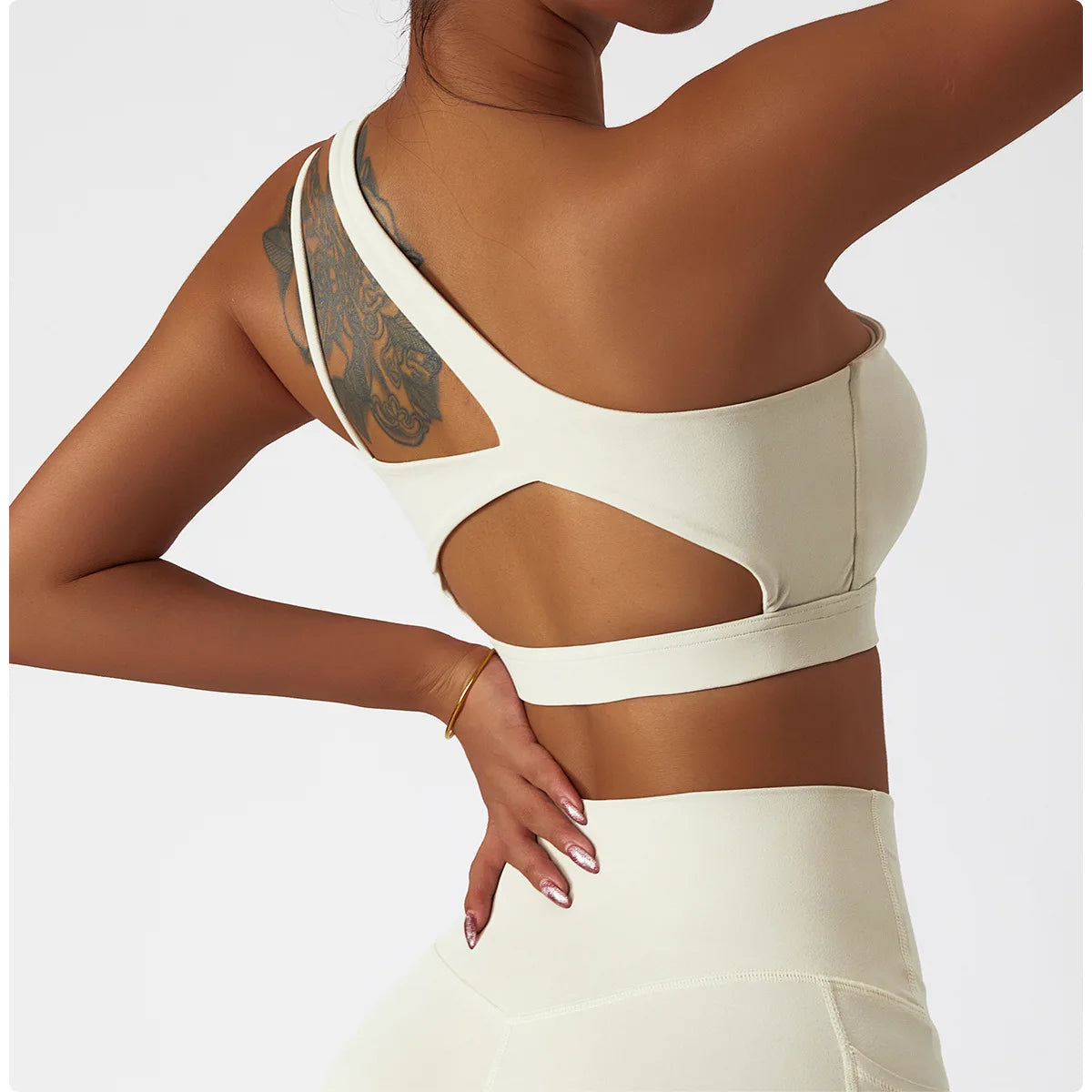 Pump N Fit Comfort Single Strap Yoga Bra