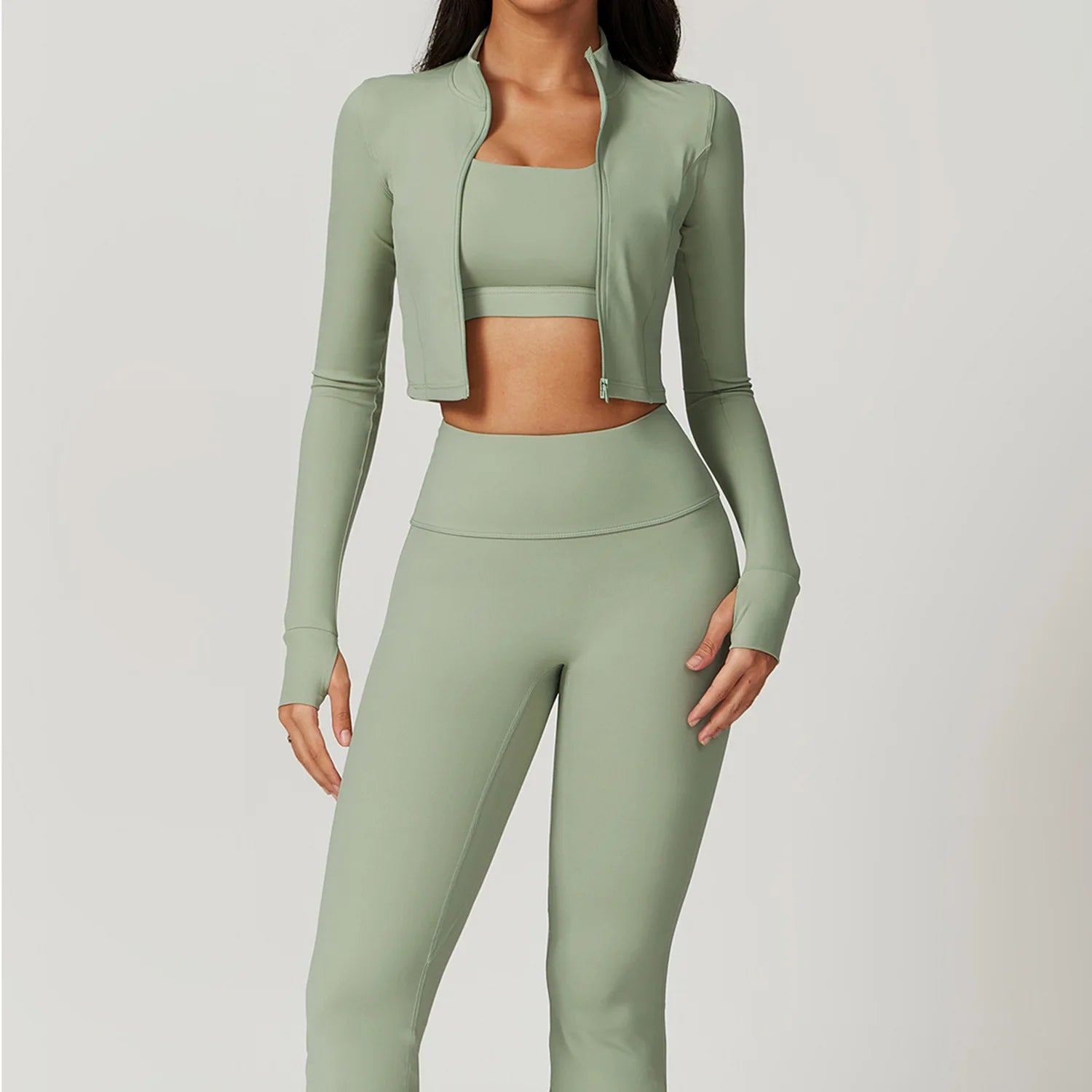 Pump N Fit β 3PCS Women's Yoga & Fitness Set