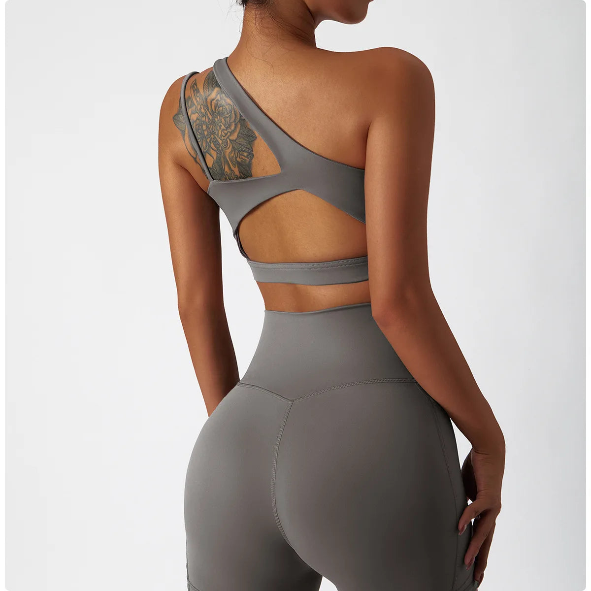 Pump N Fit Comfort Single Strap Yoga Bra