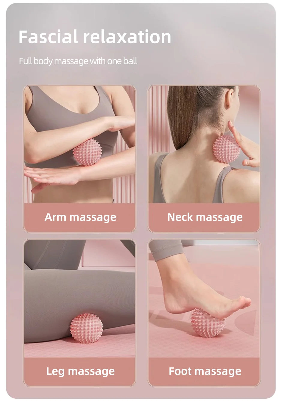 Pump N Fit Spiky Massage Ball