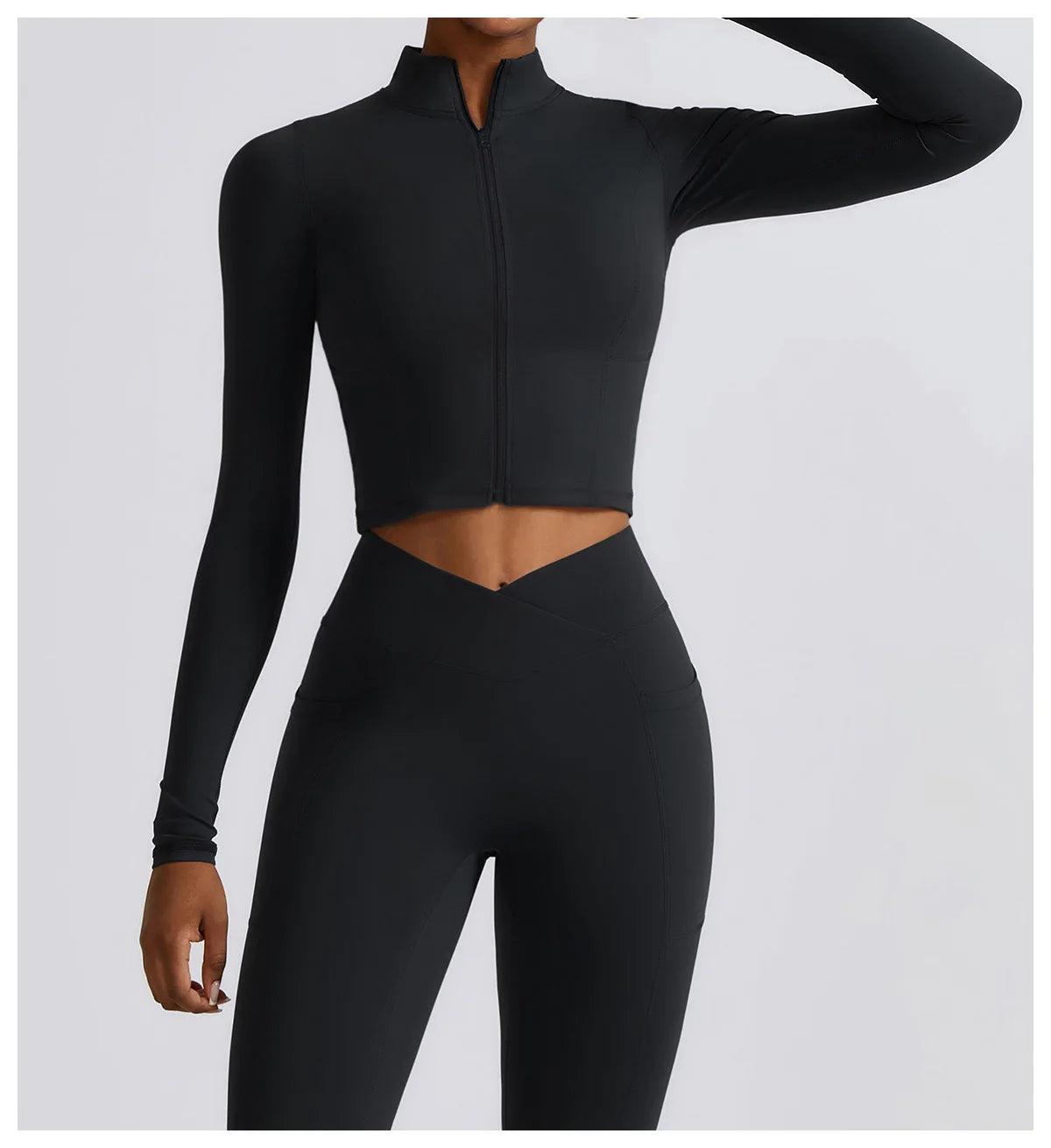 Pump N Fit Women's Full Zip-Up Yoga Jacket