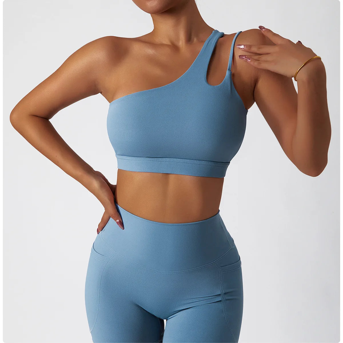 Pump N Fit Comfort Single Strap Yoga Bra