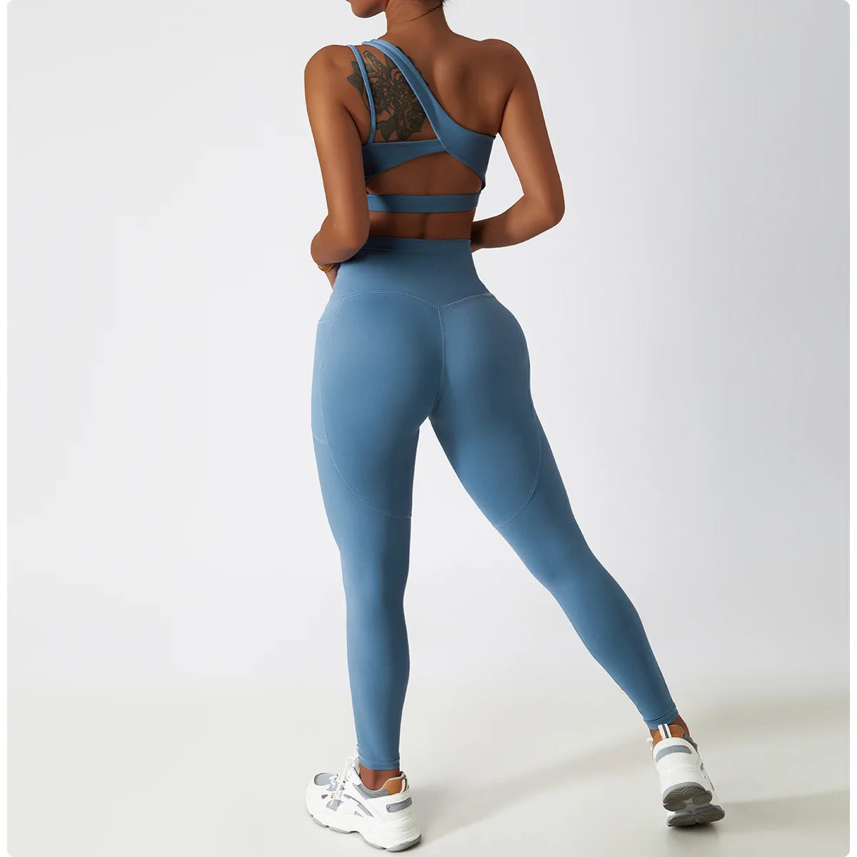 Pump N Fit Comfort Single Strap Yoga Bra