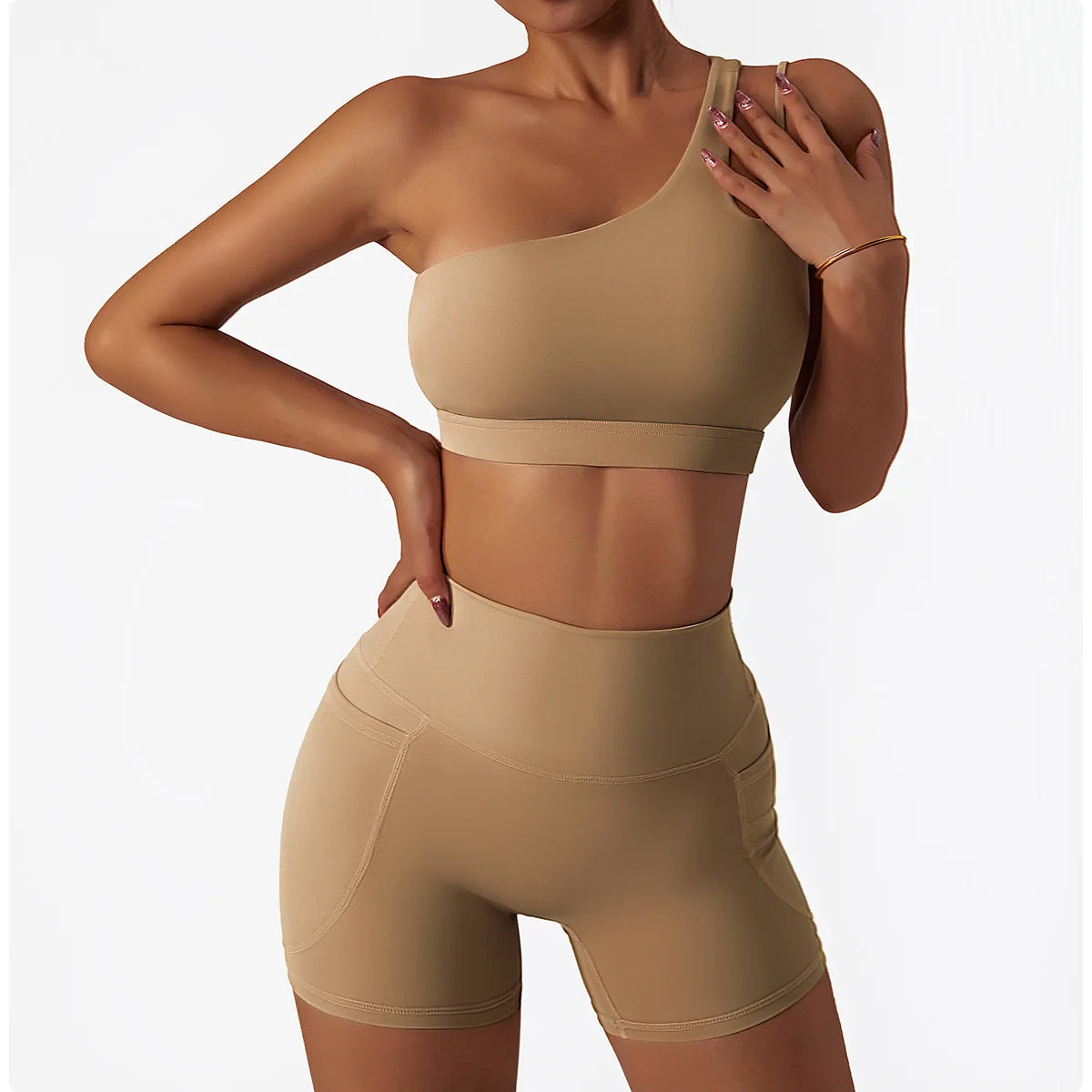 Pump N Fit Comfort Single Strap Yoga Bra