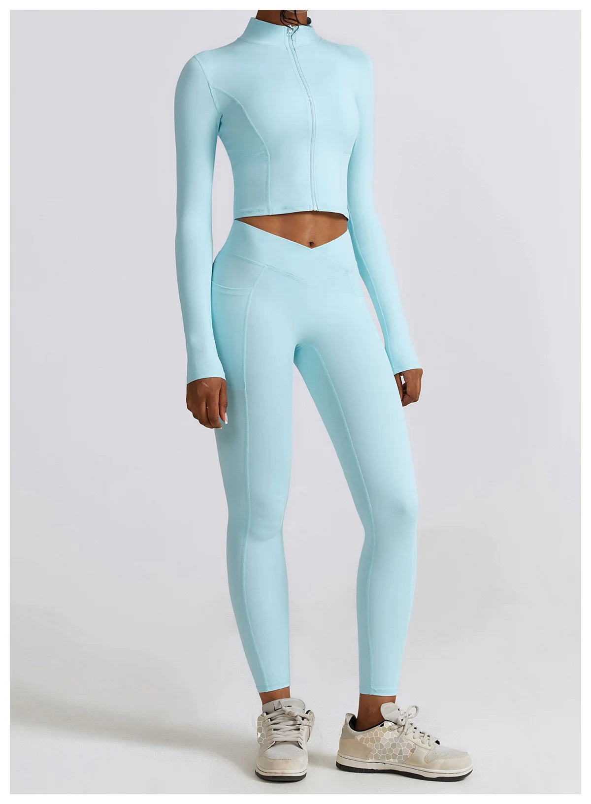 Pump N Fit Women's Full Zip-Up Yoga Jacket