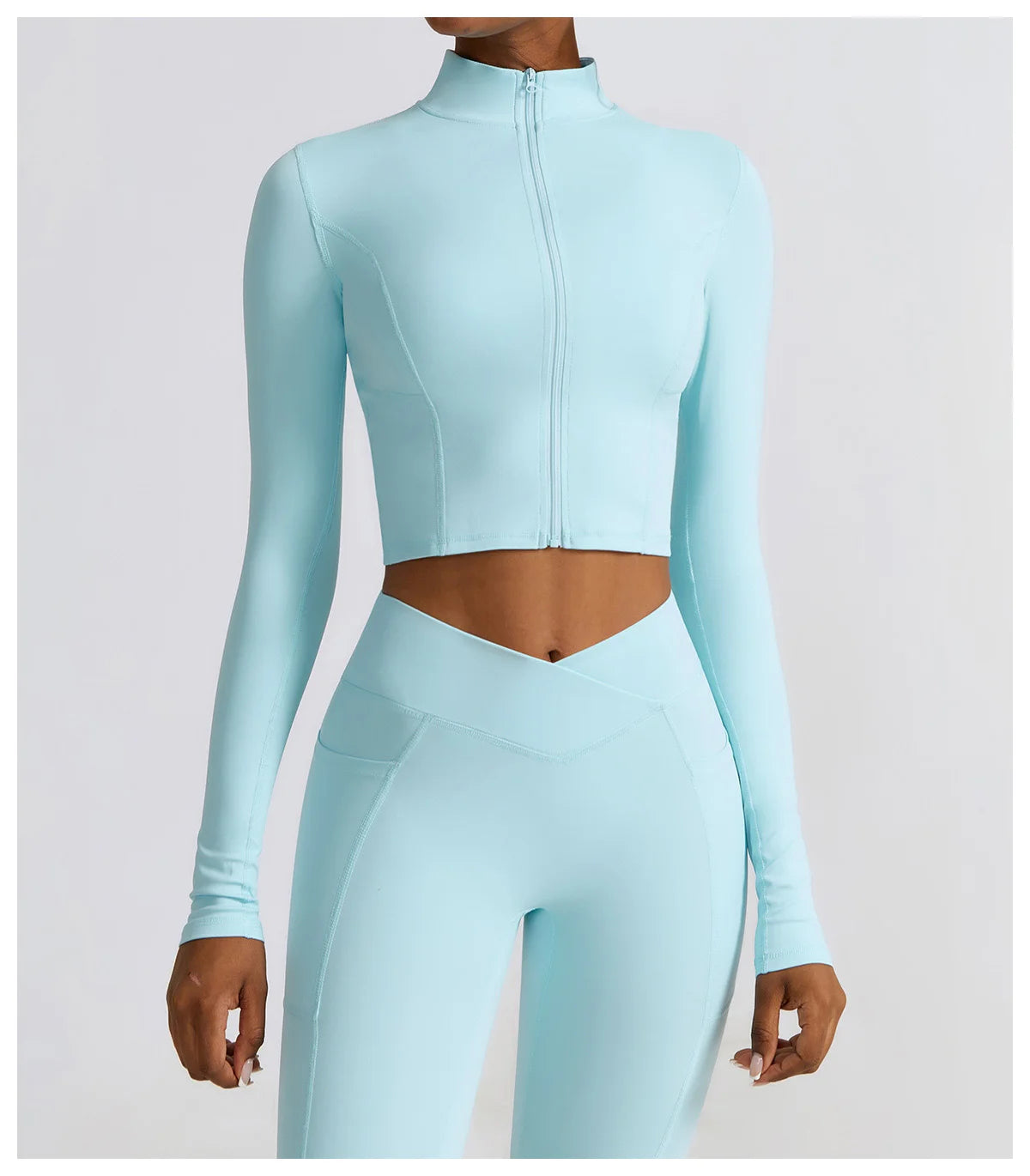 Pump N Fit Women's Full Zip-Up Yoga Jacket