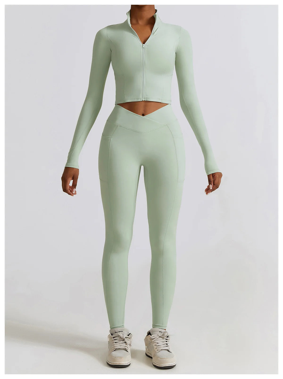Pump N Fit Women's Full Zip-Up Yoga Jacket