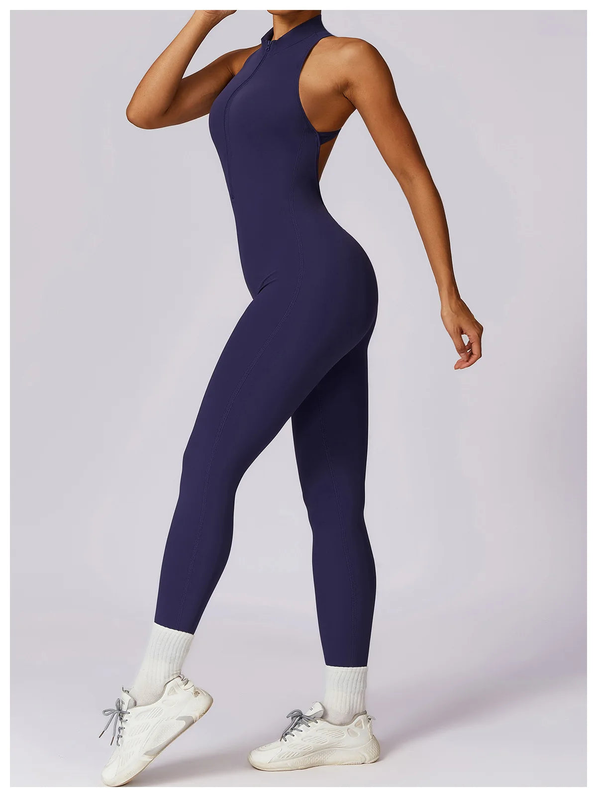 Pump N Fit – V-Back One-Piece Sports Jumpsuit
