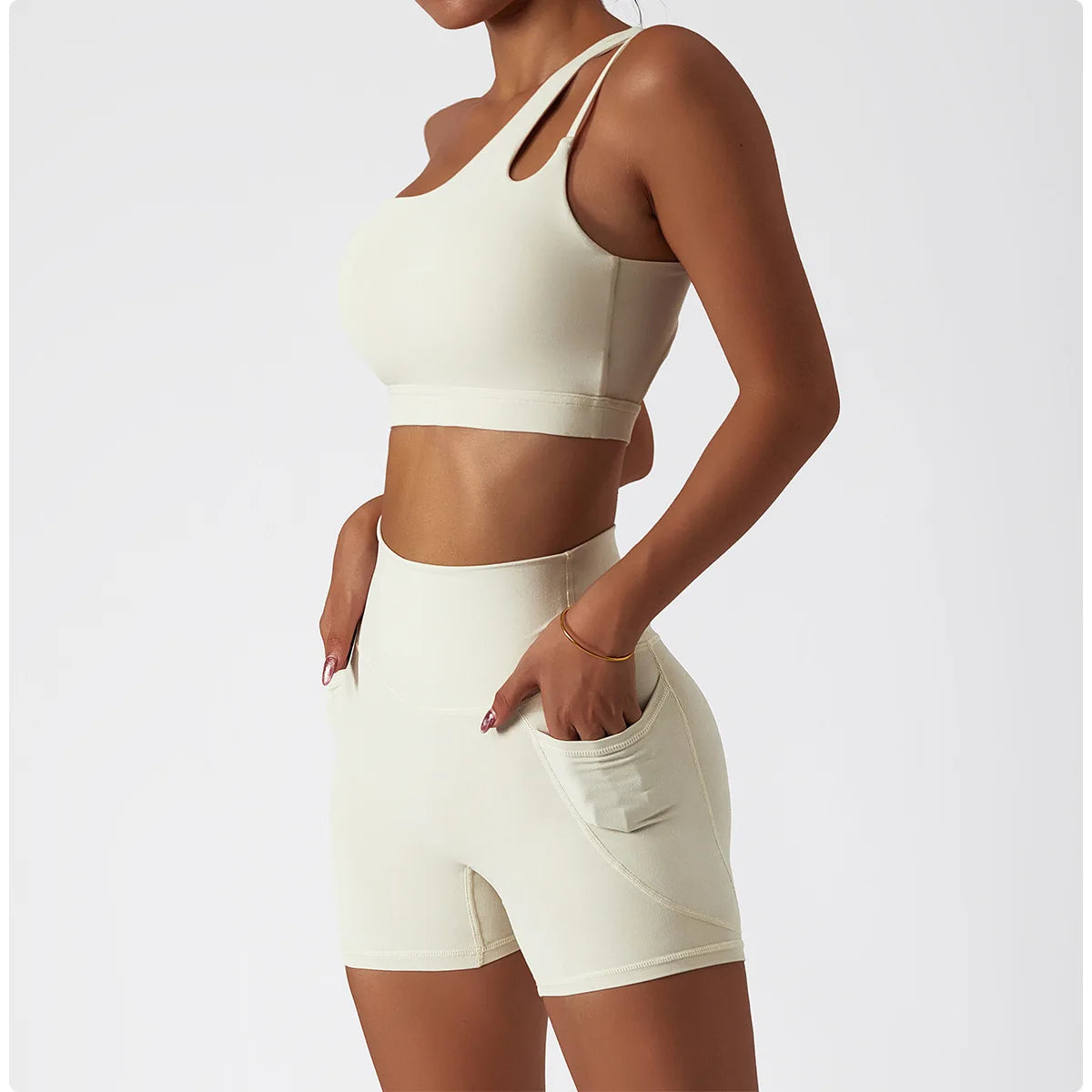 Pump N Fit Comfort Single Strap Yoga Bra