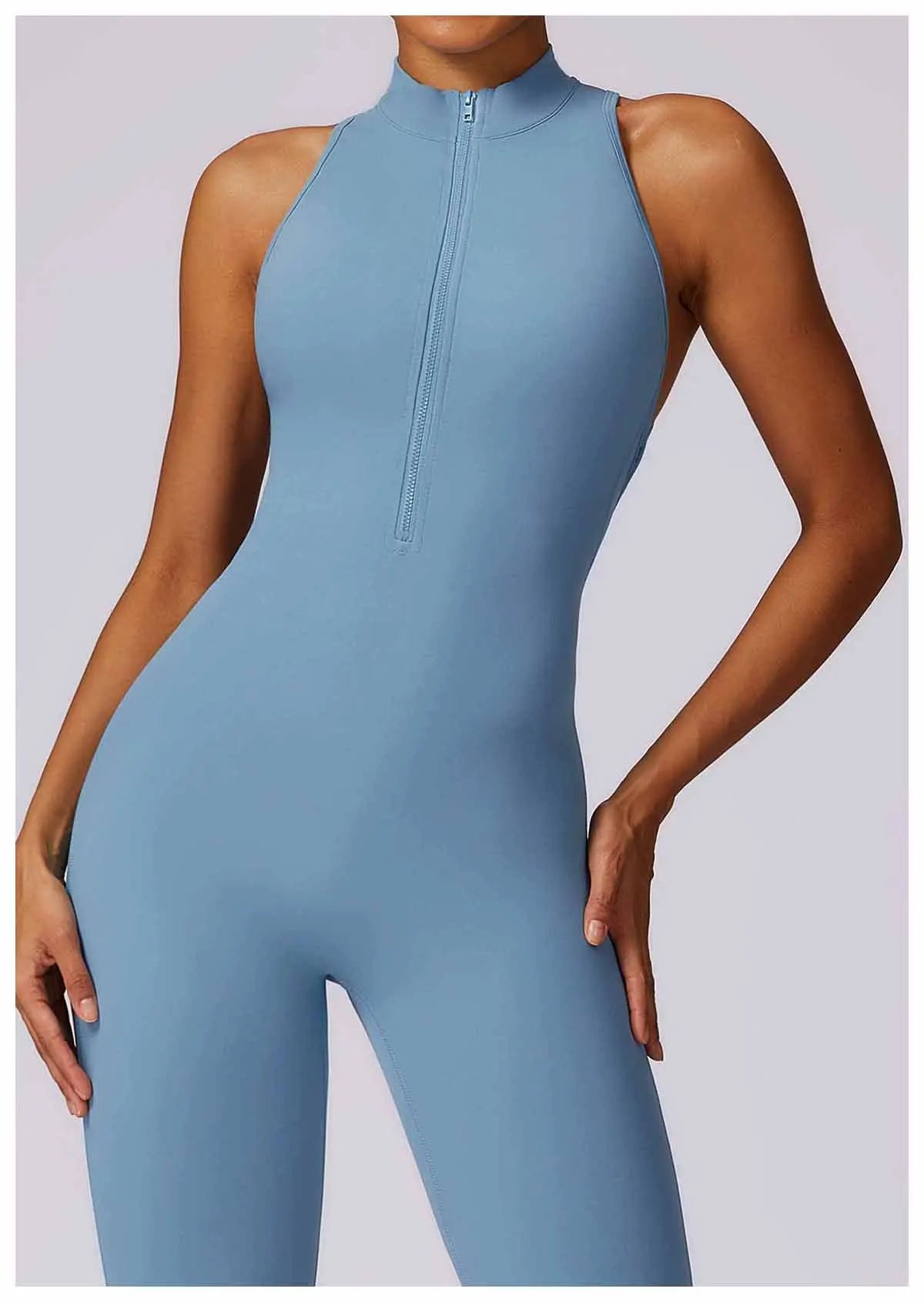 Pump N Fit – V-Back One-Piece Sports Jumpsuit