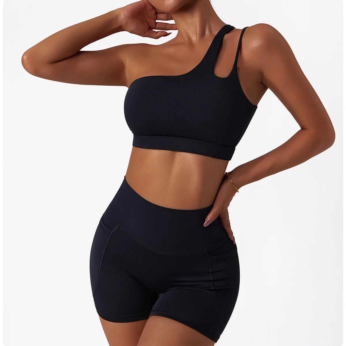 Pump N Fit Comfort Single Strap Yoga Bra