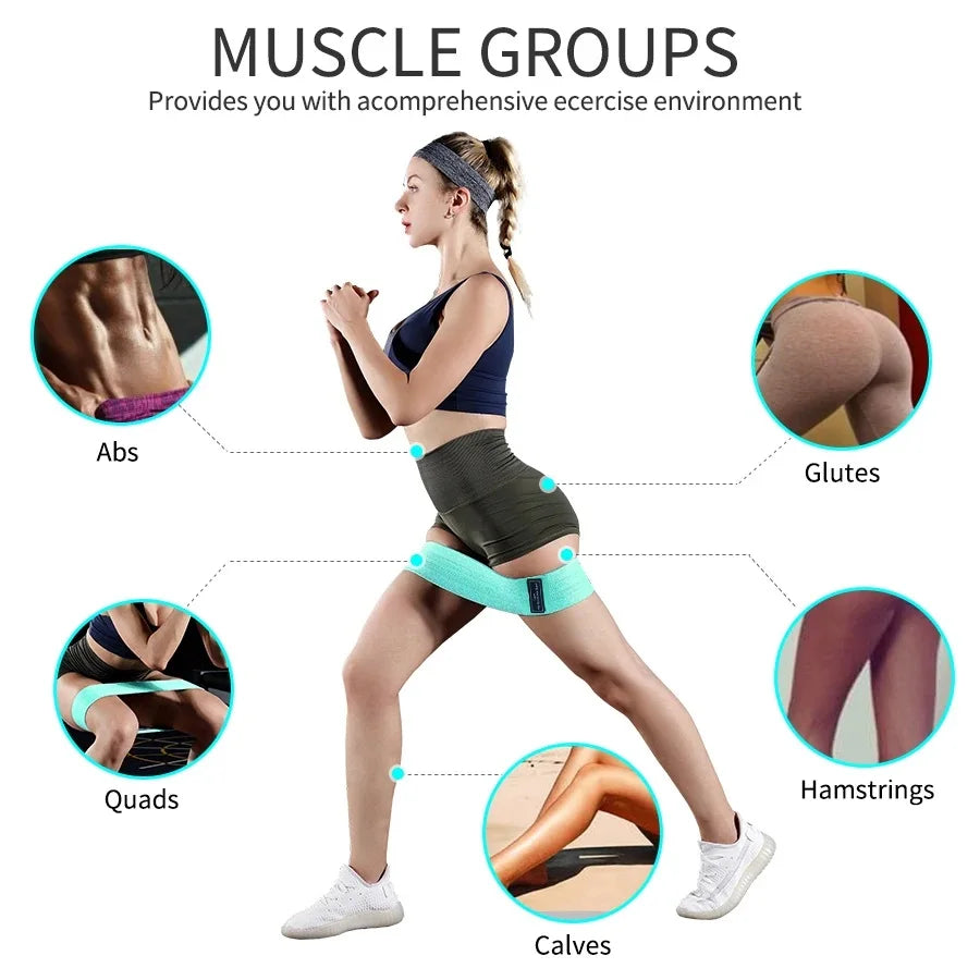 Pump N Fit Resistance Booty Bands