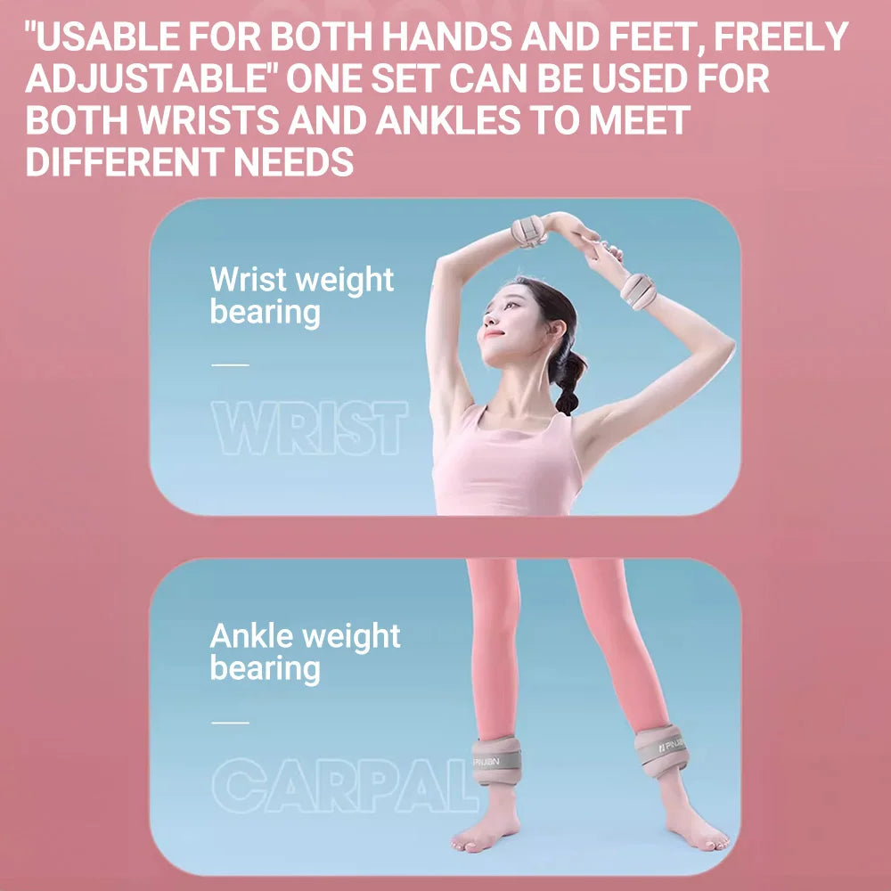 Pump N Fit Adjustable Ankle & Wrist Weights