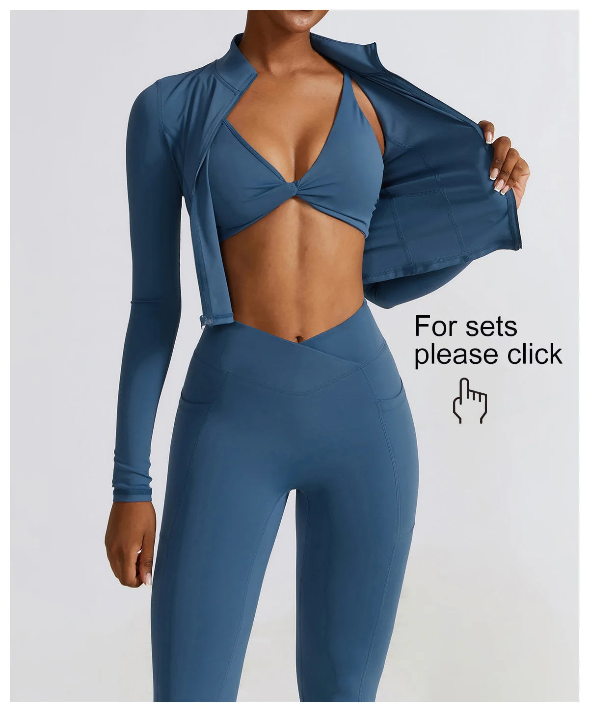 Pump N Fit Women's Full Zip-Up Yoga Jacket