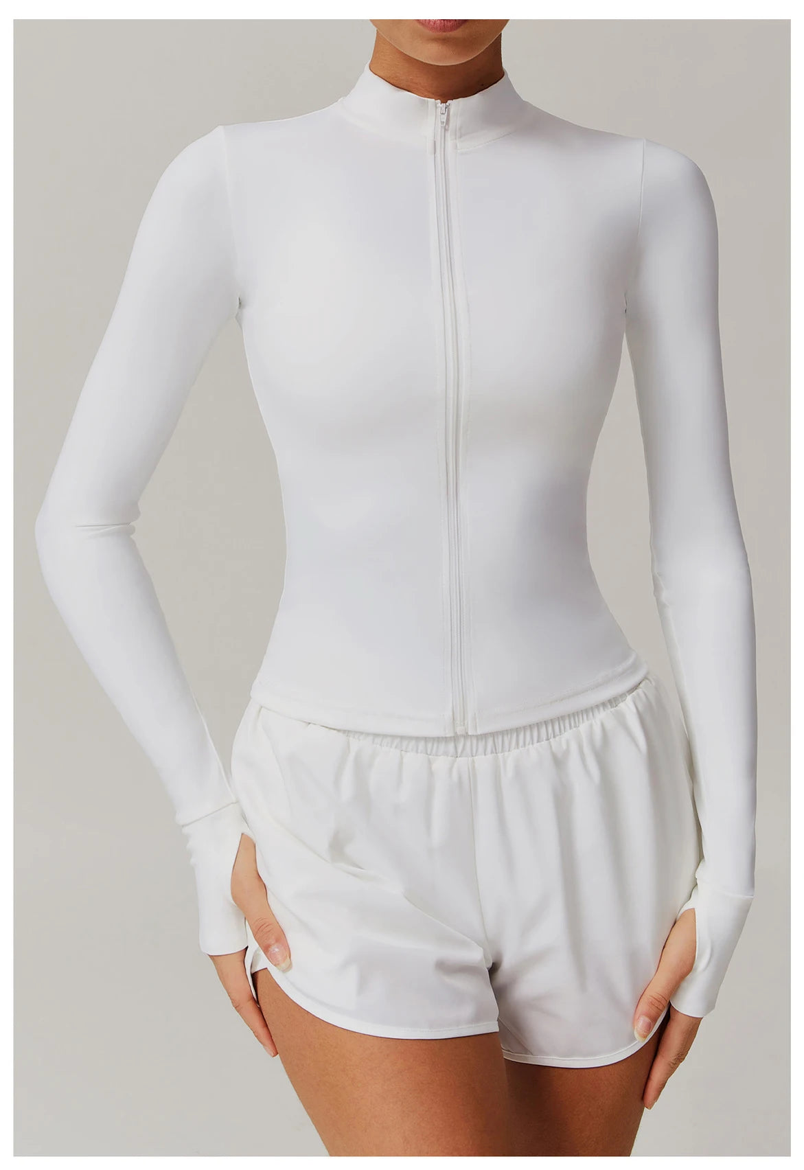 Women's Slim Fit Yoga & Fitness Jacket