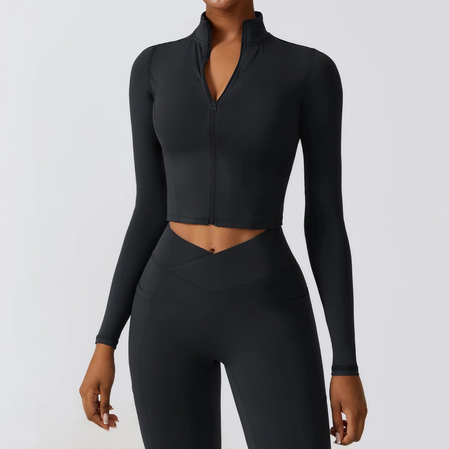 Pump N Fit Women's Full Zip-Up Yoga Jacket