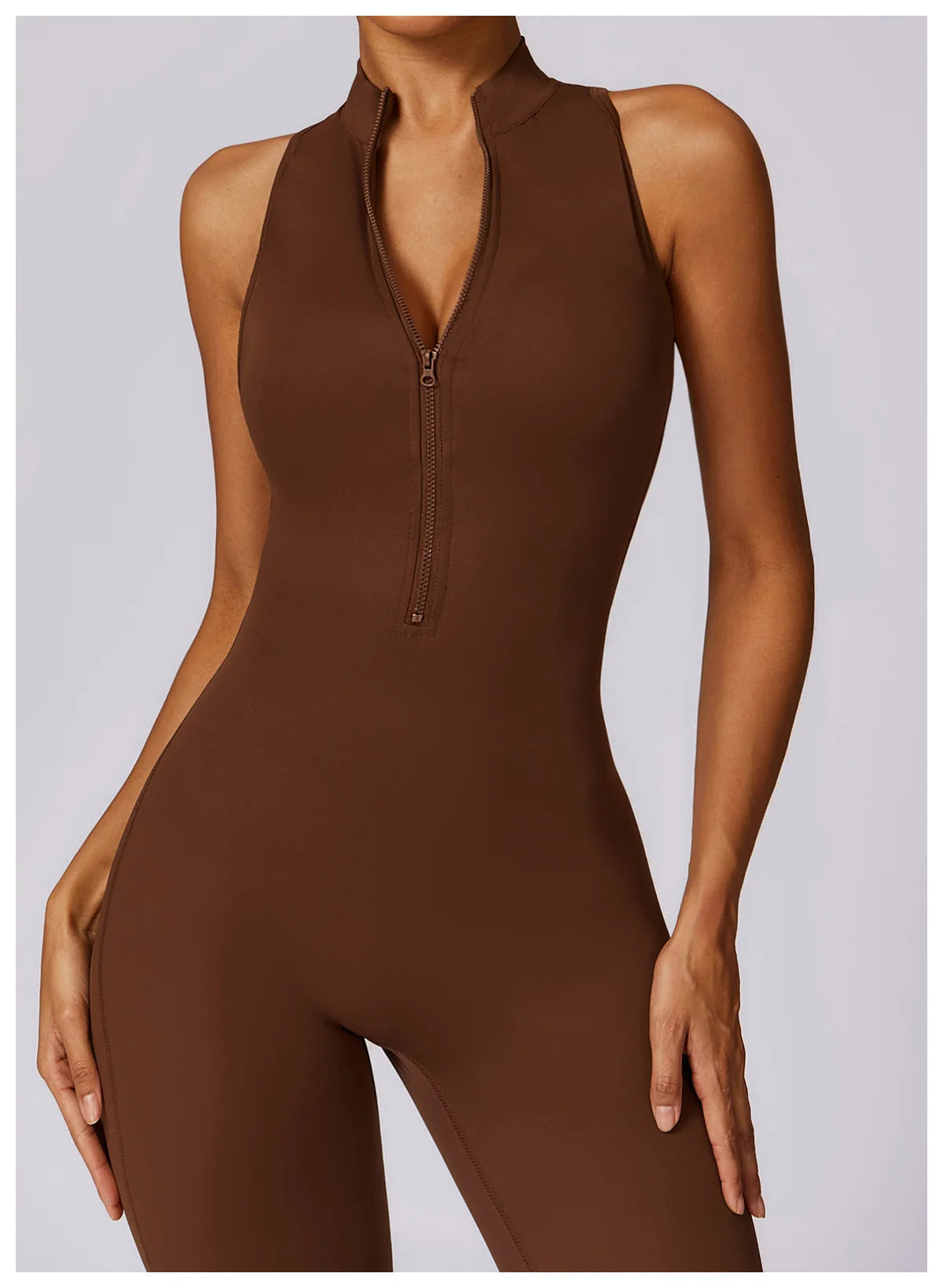 Pump N Fit – V-Back One-Piece Sports Jumpsuit