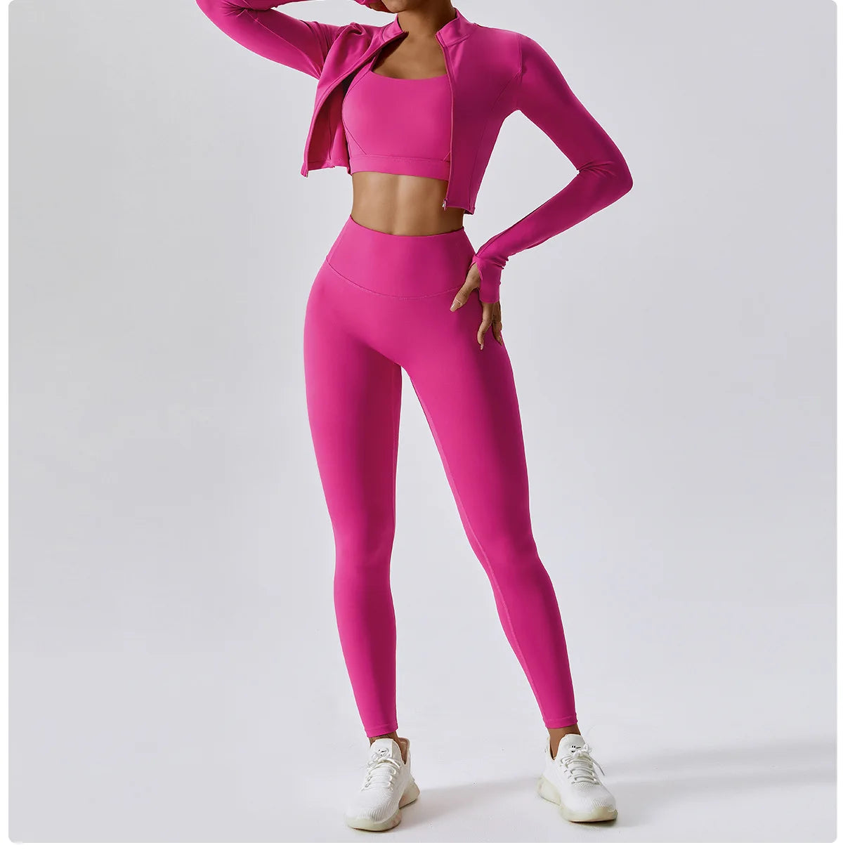 Pump N Fit – 3PCS Women's Yoga & Fitness Set