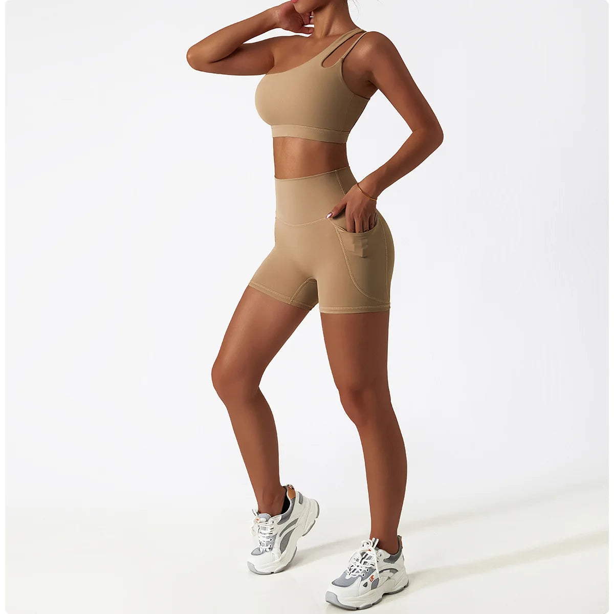 Pump N Fit Comfort Single Strap Yoga Bra