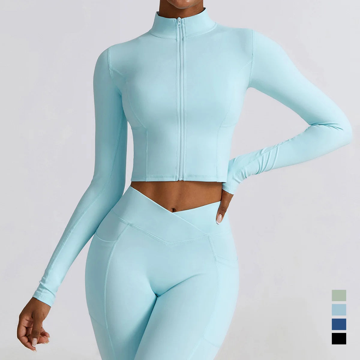 Pump N Fit Women's Full Zip-Up Yoga Jacket