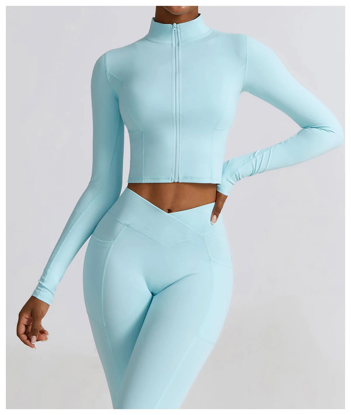 Pump N Fit Women's Full Zip-Up Yoga Jacket