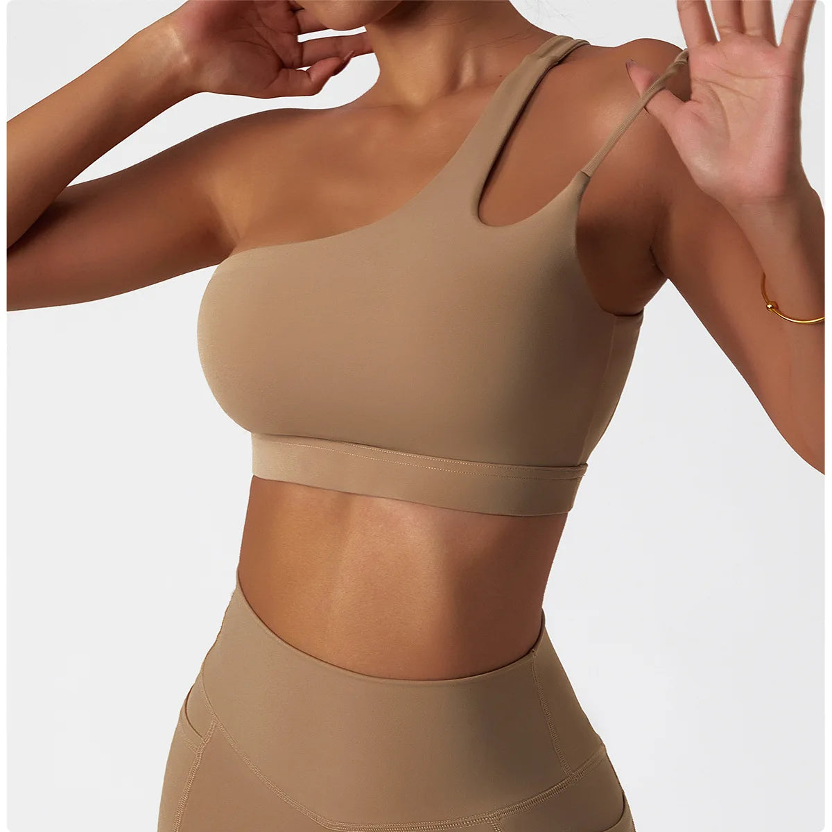 Pump N Fit Comfort Single Strap Yoga Bra