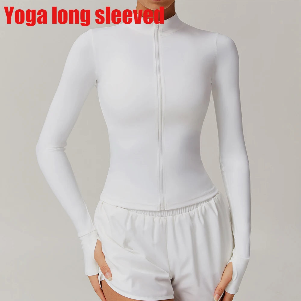 Women's Slim Fit Yoga & Fitness Jacket