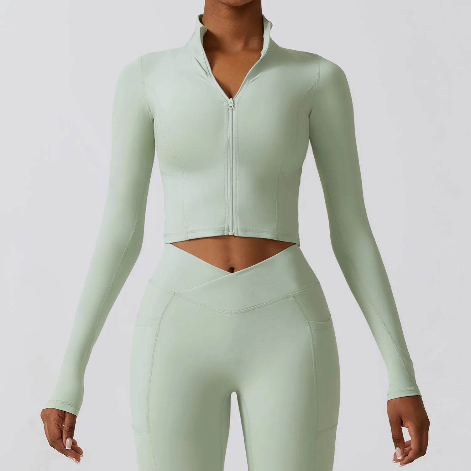 Pump N Fit Women's Full Zip-Up Yoga Jacket