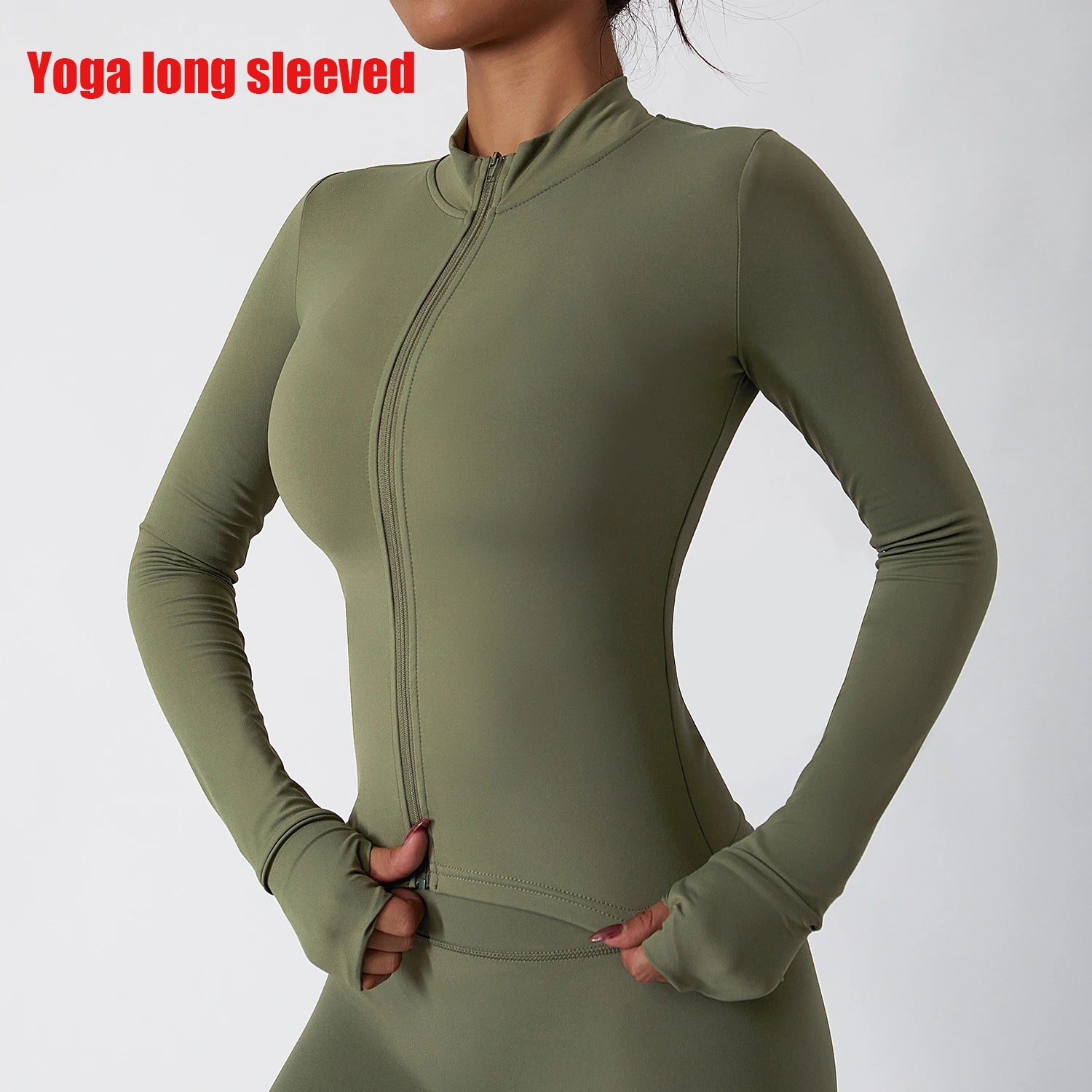 Women's Slim Fit Yoga & Fitness Jacket