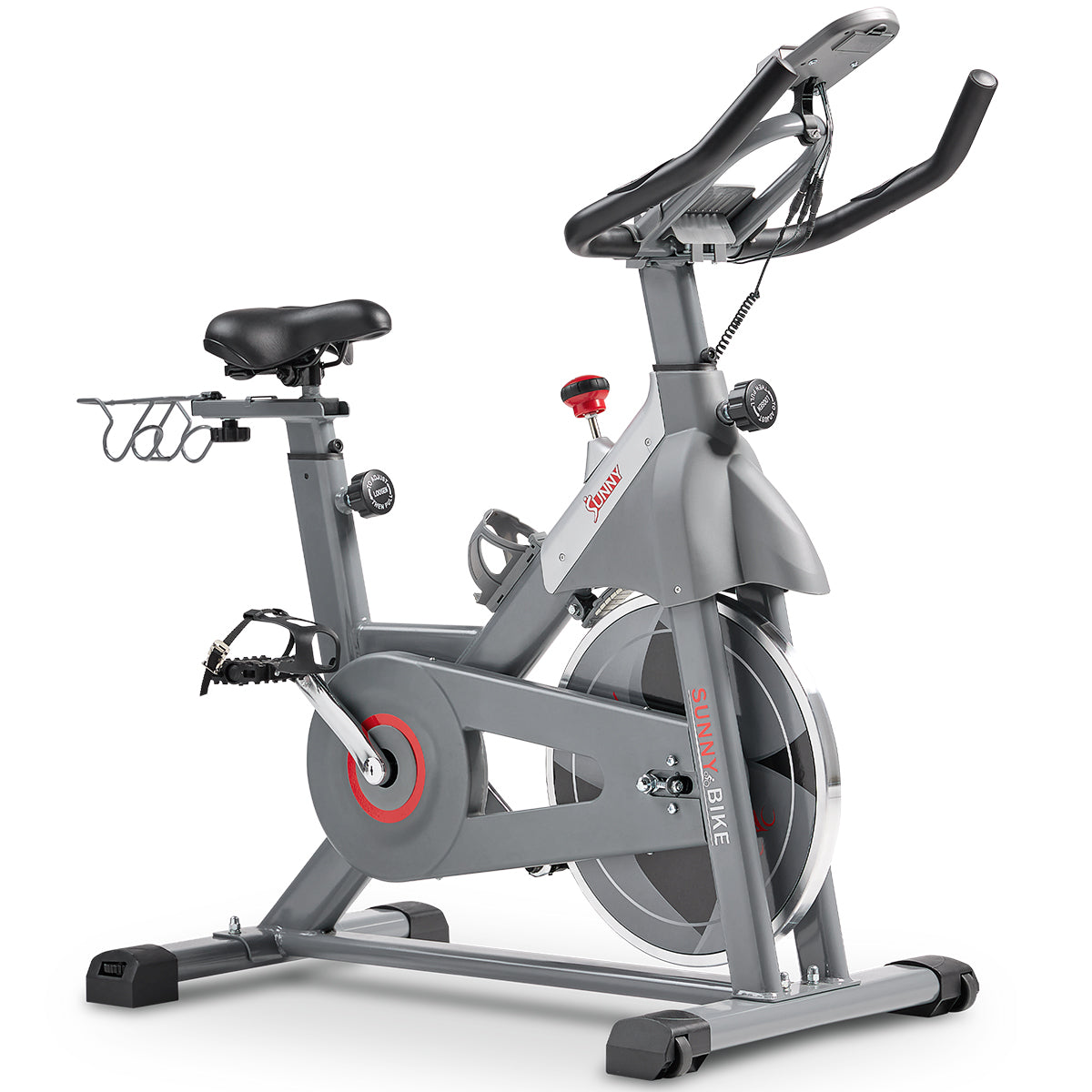 SMART Magnetic Resistance Exercise Bike with Dumbbell Holder